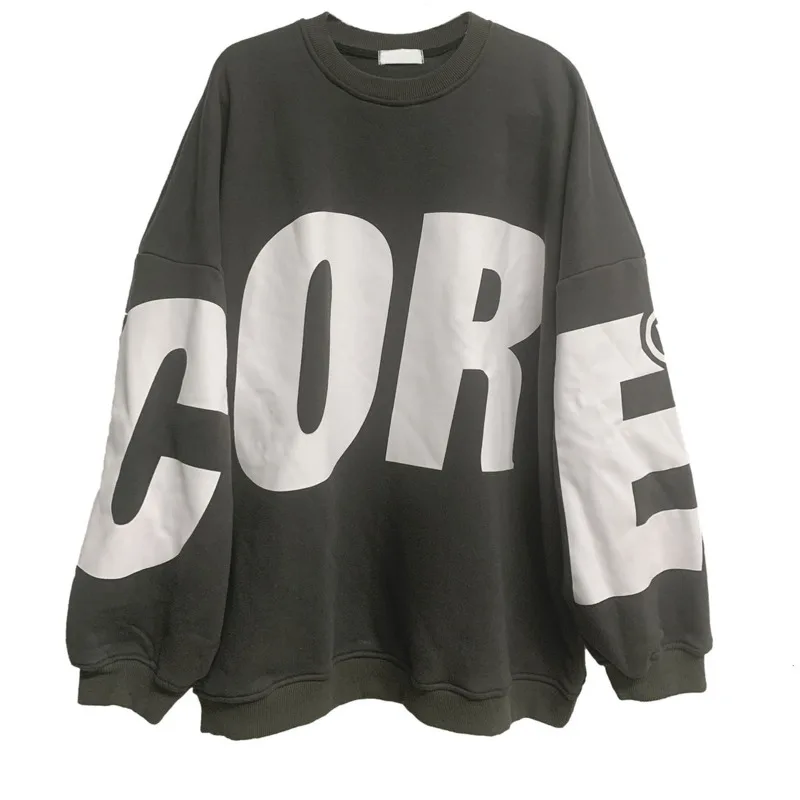 

Men's sweatshirt 2020 autumn and winter new letter printing loose couple sweatshirt young people fashion trend clothing