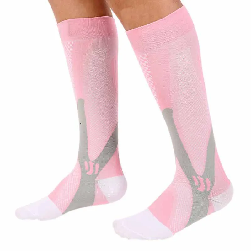 

Compression Sports Socks Breathable Quick Dry Football Training Men Women Socks Leg Support Stretch Magic Socks Clothes