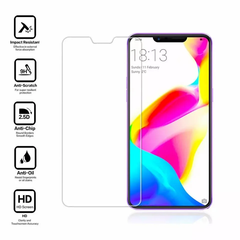 5 шт./10 шт. закаленное стекло для защиты экрана OPPO F11/F9/Pro/F7/F5/Youth/F3/Plus/F1S/R9/Plus