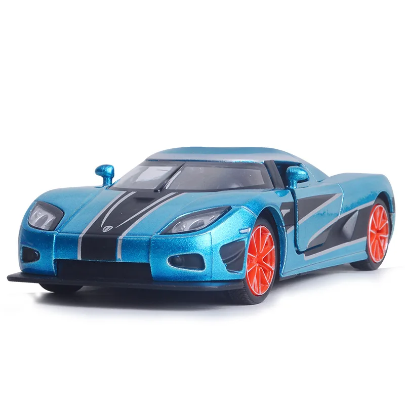 Высокая имитация 1:32 Koenigseker спортивный автомобиль сплав модель кнопка открытый