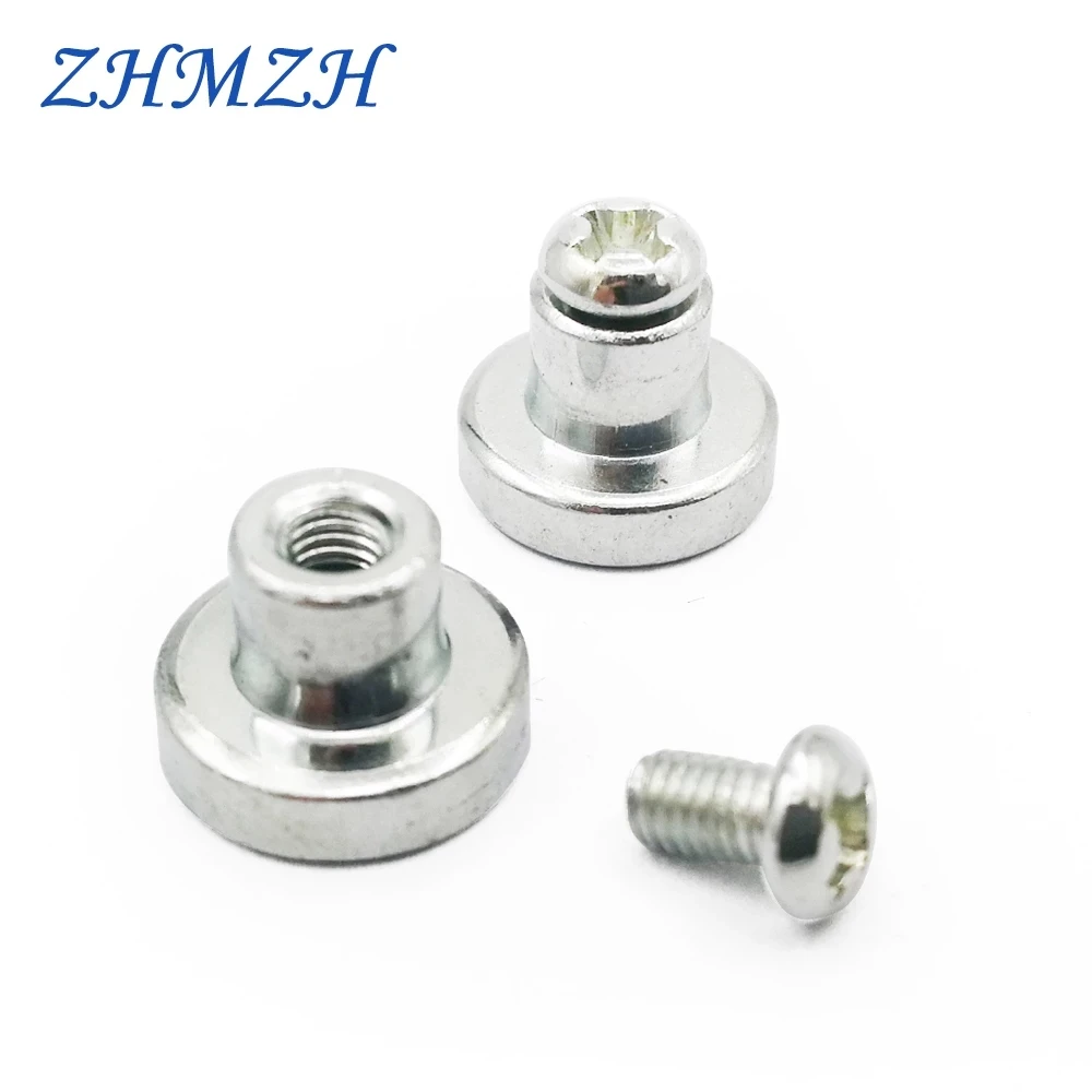 

ZHMZH 10Sets/lot Reconstruction Plate Magnet Column Magnetic Screw For Led Ceiling Lights Mounting Magnet Kits Of Lamp Plate