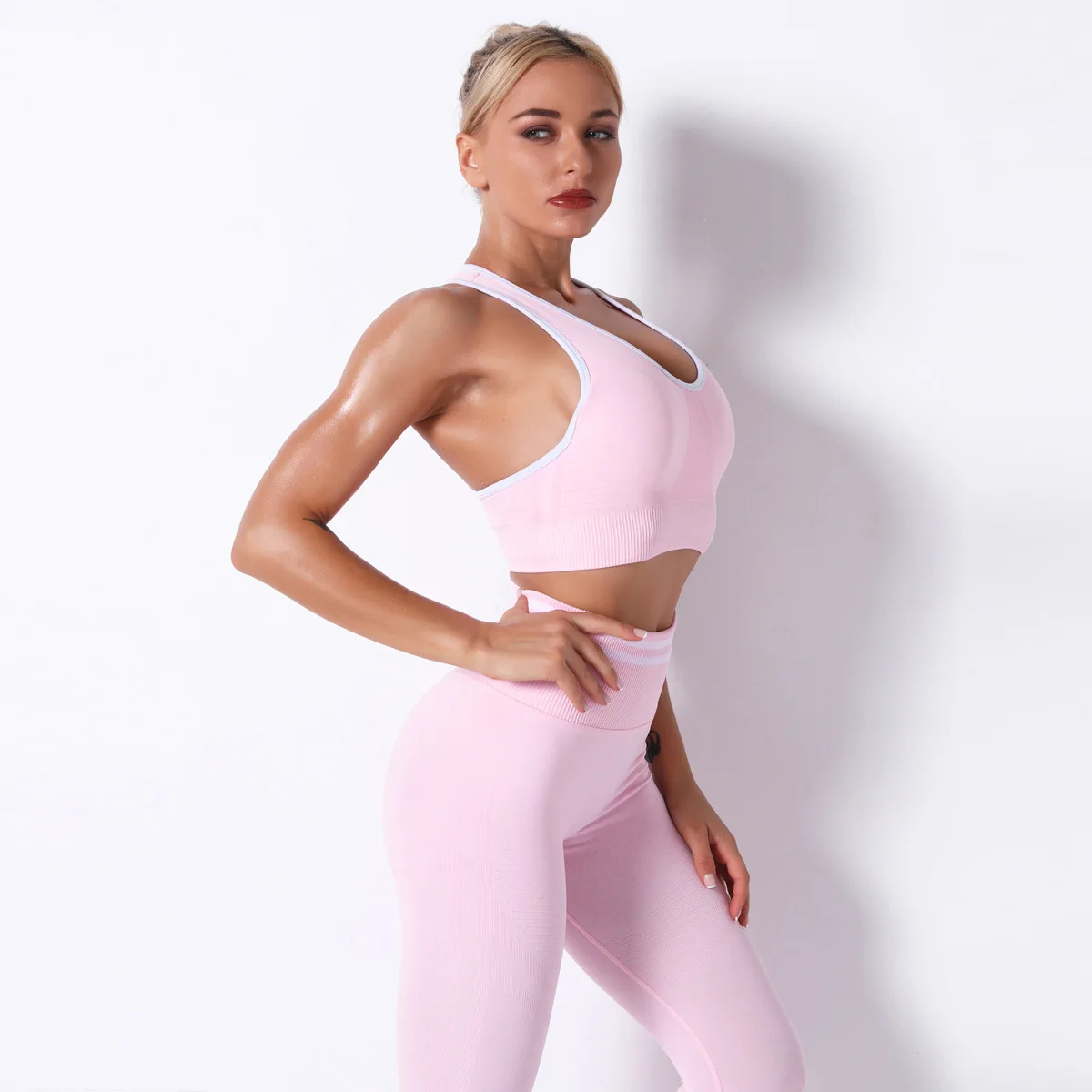 

New product yoga vest beauty back quick-drying outdoor professional sports running seamless fitness bra tops for women bras