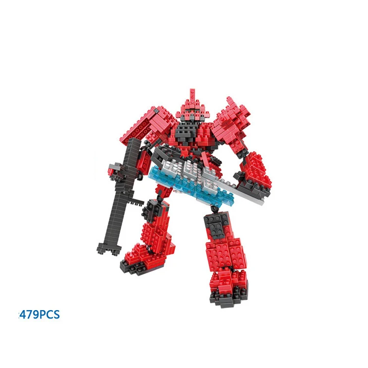 Конструктор супер робот войны строительные блоки gundam сборные Красного Заку