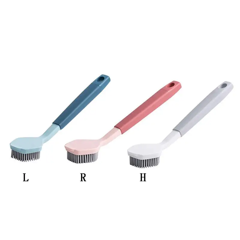 

Long Handle Cleaning Brush Clean Eraser Handle Grip Washing Dishwashing Scrub Household Kitchen Cleaning Supplies Nordic Style