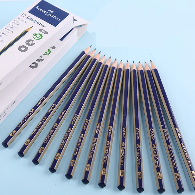 

5 шт. Faber-Castell 1221 высококачественные деревянные эскизы и искусственные картины для профессионального рисования школьников