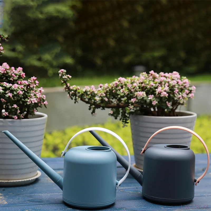 

1800ml Long Mouth Water Cans Home Plant Pot Bottle Watering Device Garden Tool