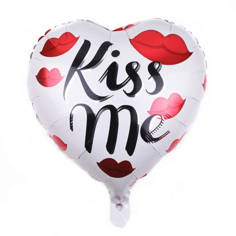 1 шт 18 дюймов в форме сердца I Love You фольгированные шары сердце Свадьба День святого Валентина гелиевый воздушный шар Globos вечерние украшения