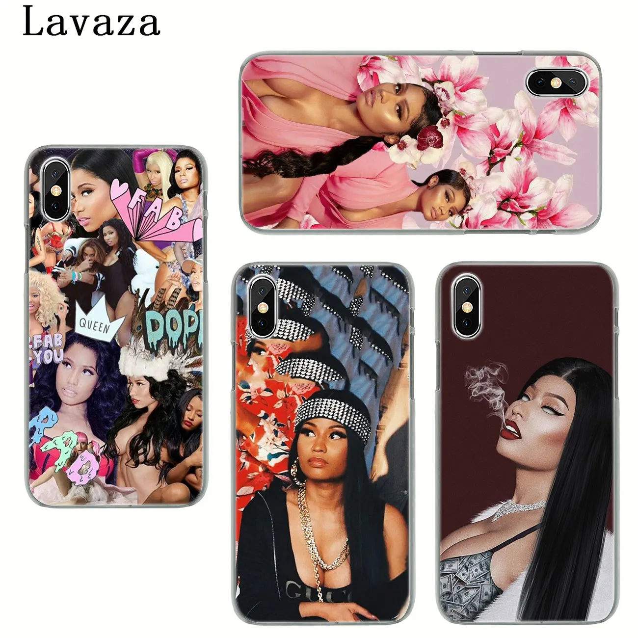 Lavaza Nicki Minaj Rapper Популярный Жесткий чехол для телефона iPhone XR X 11 Pro XS Max 8 7 6S 5 5S SE 4S 4 10