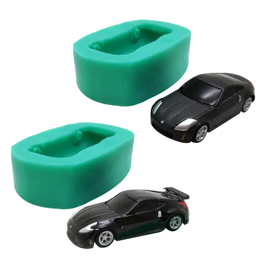 

Car Shape Silicone Mold Cake Decorating Tools Sports Racing Cars Chocolate Cupcake Fondant Molds Polymer Clay Baking Mould