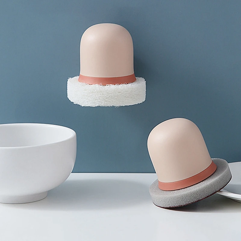 Пластиковая круглая посуда чаша щетка для мытья кухонный инструмент чистки