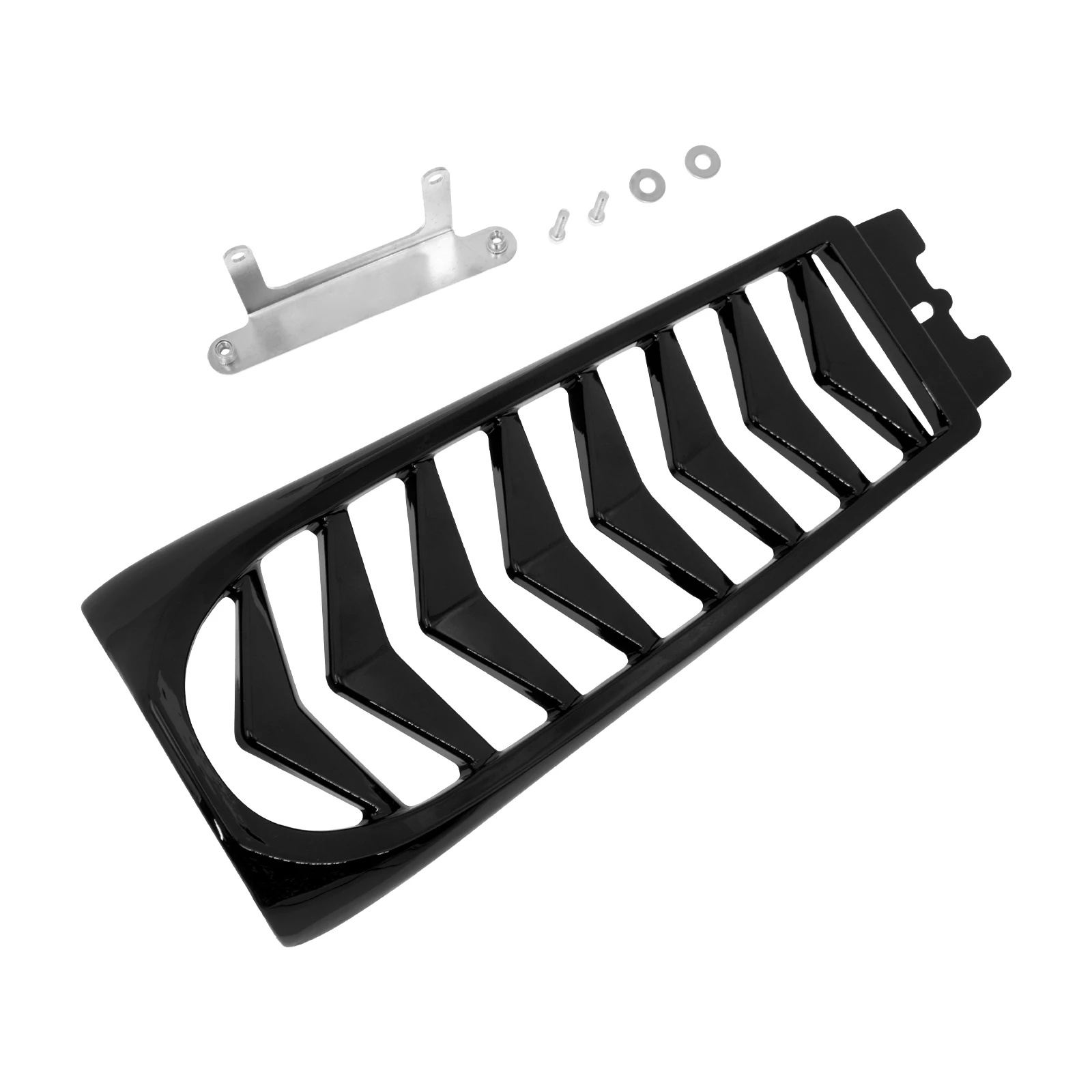 Черная передняя нижняя крышка радиатора для мотоцикла обтекатель подбородка