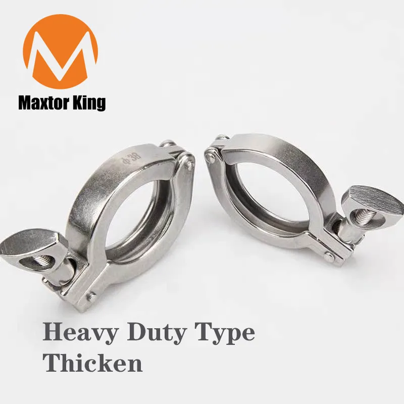 50 мм 183 сверхмощные зажимы из нержавеющей стали клевера с крыльчатым гайкой для