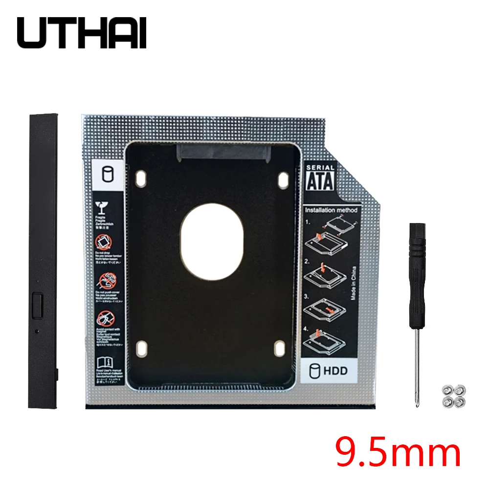 UTHAI T01 cd rom диск кронштейн для ноутбука Внутренний корпус 2 5 дюймов SATA I II III жесткий