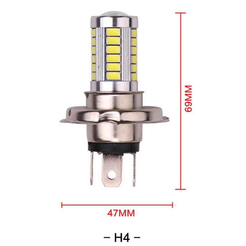 Автомобильные противотуманные фары OLOEY 1 шт./2 шт. H4 5630 33LED 12 В высокой яркости белые