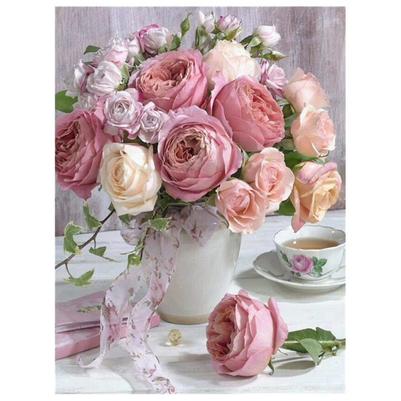 Сделай Сам: квадратная дрель Алмазная вышивка крестиком на рисунке полный 100%