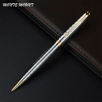 metal ballpoint pen 0 7mm blue luxury custom advertising ball pen for school gift set student stationery office supplies