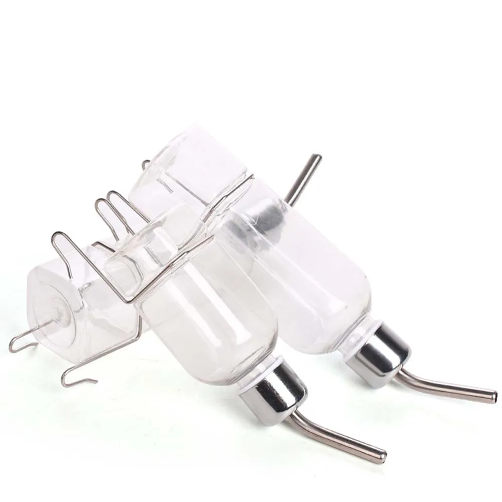 Поилка для кошек дозатор бутылки с водой подвесная кормушка белка кролик 4 шт. |