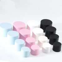 wholasale 5ml 15ml frost cream box great blue bottle cream pink cosmetic bottle separate packing box makeup cosmetic container