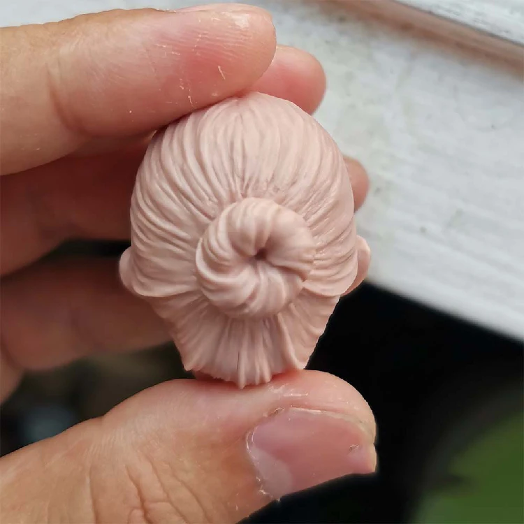 Пустые горшки для перца в масштабе 1/6 неокрашенные модели лепки головы подходят