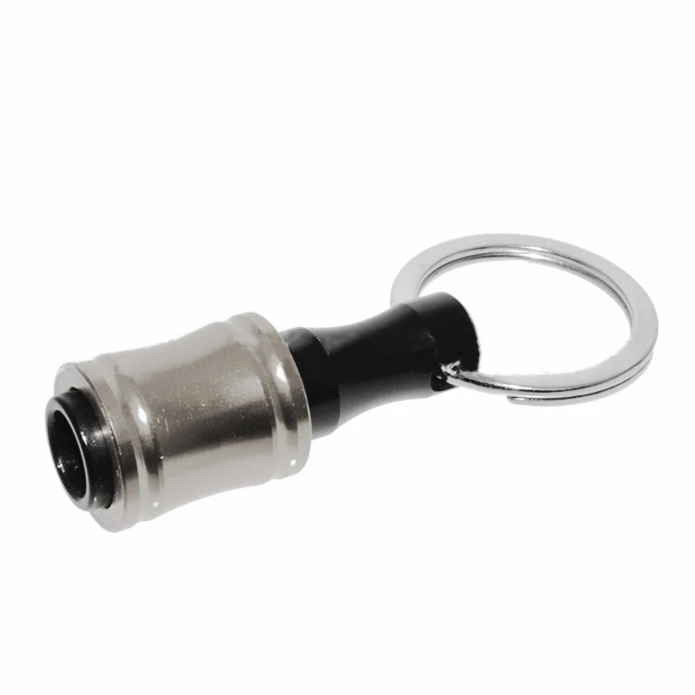 

6Pc Hex Shank Screwdriver Bit Holder Extension Bar Tough Keychain Driver Keyring Suitable for Drill Screwdriver Batch Head