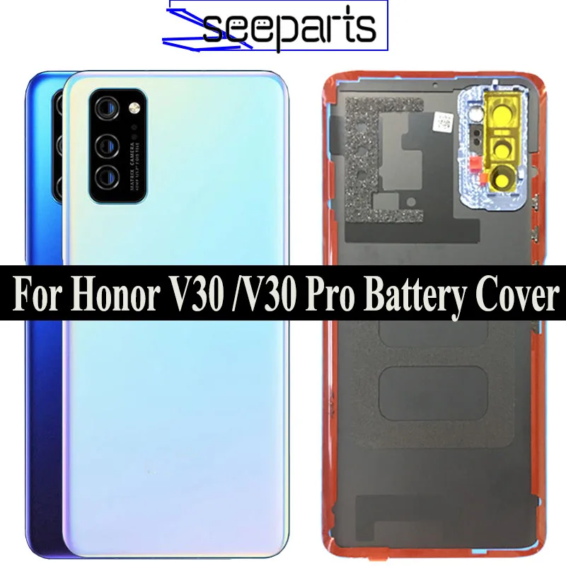 

For Huawei Honor V30 Pro Battery Cover Door Back Housing Rear Case For Honor View30 Battery Cover Door Replacement