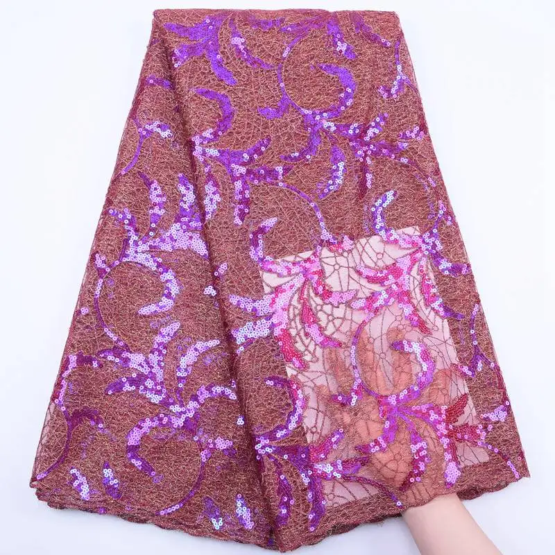 

Gold African Lace Fabric 2020 High Quality Organza Lace Nigerian Wedding Lace Fabric French Tulle Lace Fabric With Sequins S1829
