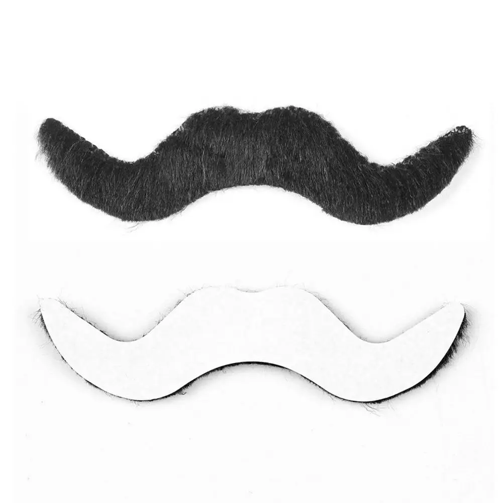 Hot Worldwide12pcs set Costume Party Halloween Fake Mustache Moustache Funny Beard Whisker | Facial Hair
