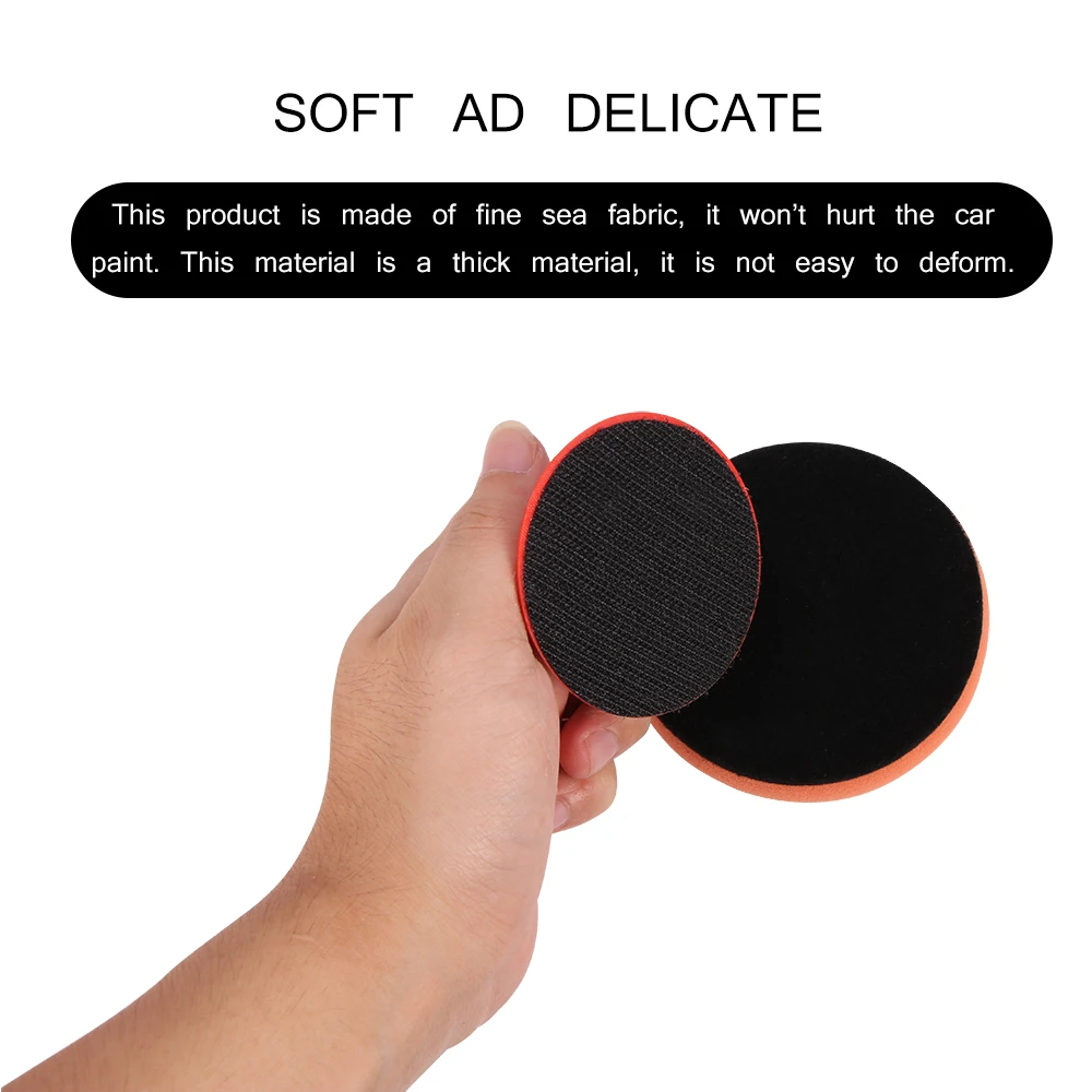 5 шт./компл. автомобильный воск Wash Подушечка для полирования губка пена чистки