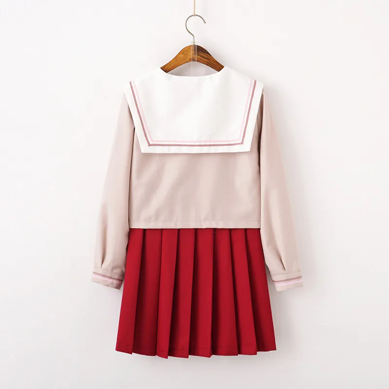 Светильник розовая школьная одежда новинка 2021 матросские Костюмы для старших