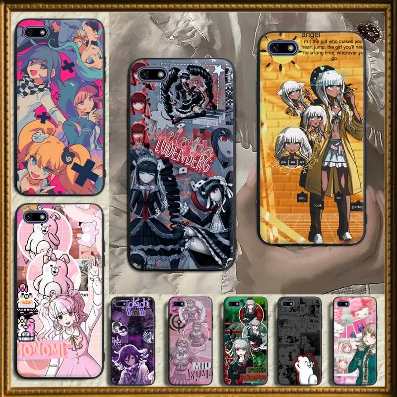 

Danganronpa Cartoon Phone Case for Huawei P40 P30 P20 P10 P9 P8 pro lite Plus P SMART 2019 P9 lite Fundas cover