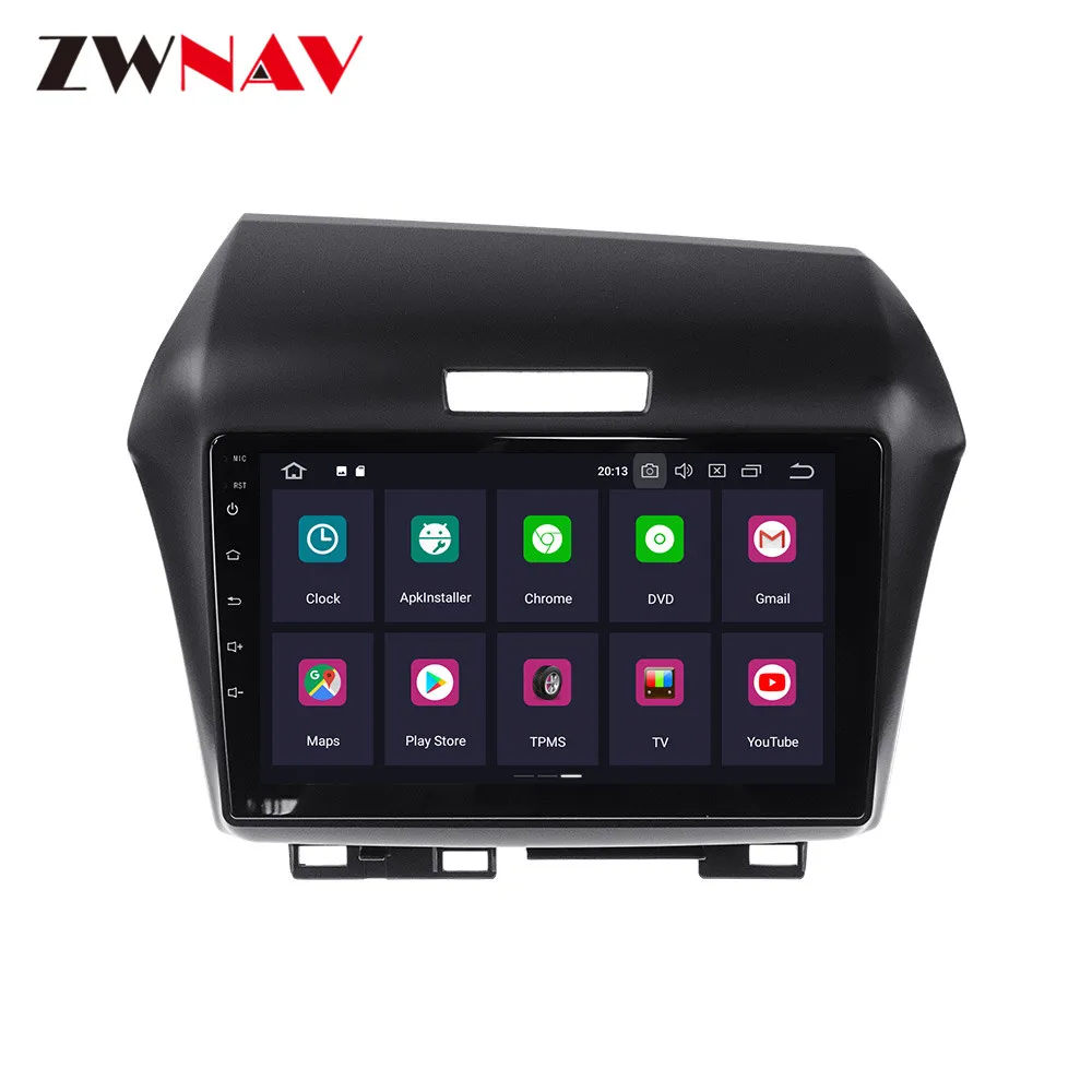 

Android 10.0 DSP Carplay Car multimedia IPS screen No DVD Player Radio For Honda Jade 2013-2017 GPS Navigation Audio 1 din