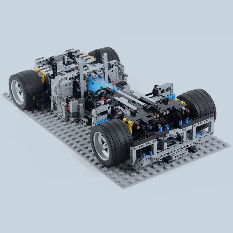 3208 шт. Technic MOC гоночный автомобиль Nissan технология MOC-25326 Кирпичи Модель Строительные Конструкторы игрушки подарок для мальчиков