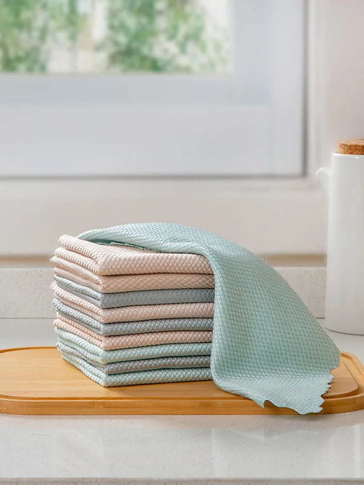 5/10 шт. тряпки для кухонного полотенца из микрофибры | Дом и сад