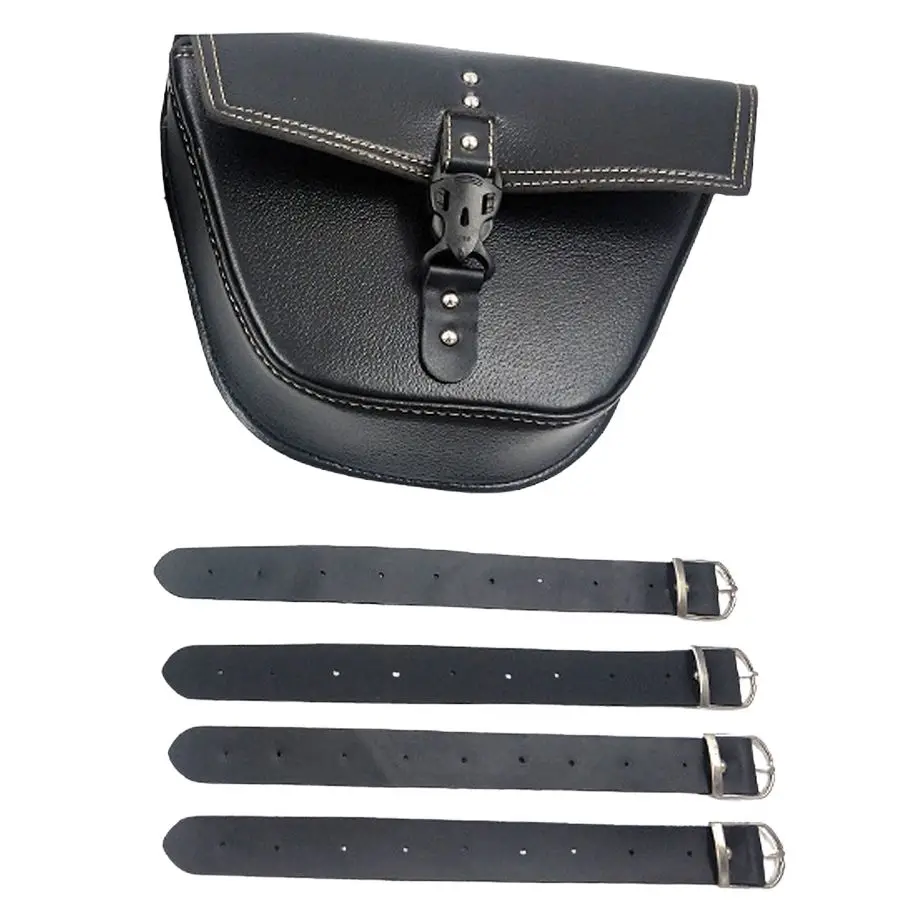 Универсальная треугольная мотоциклетная седельная сумка из искусственной кожи