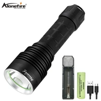 alonefire h51 super bright fixed focus led flashlight sst40 tactial flashlight self defense hand torch led work lights