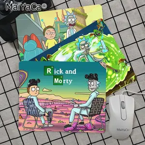 Maiya высокое качество Рик и Морти клавиатура игровые коврики для мыши Гладкий блокнот для письма настольные компьютеры мат игровой коврик для мыши
