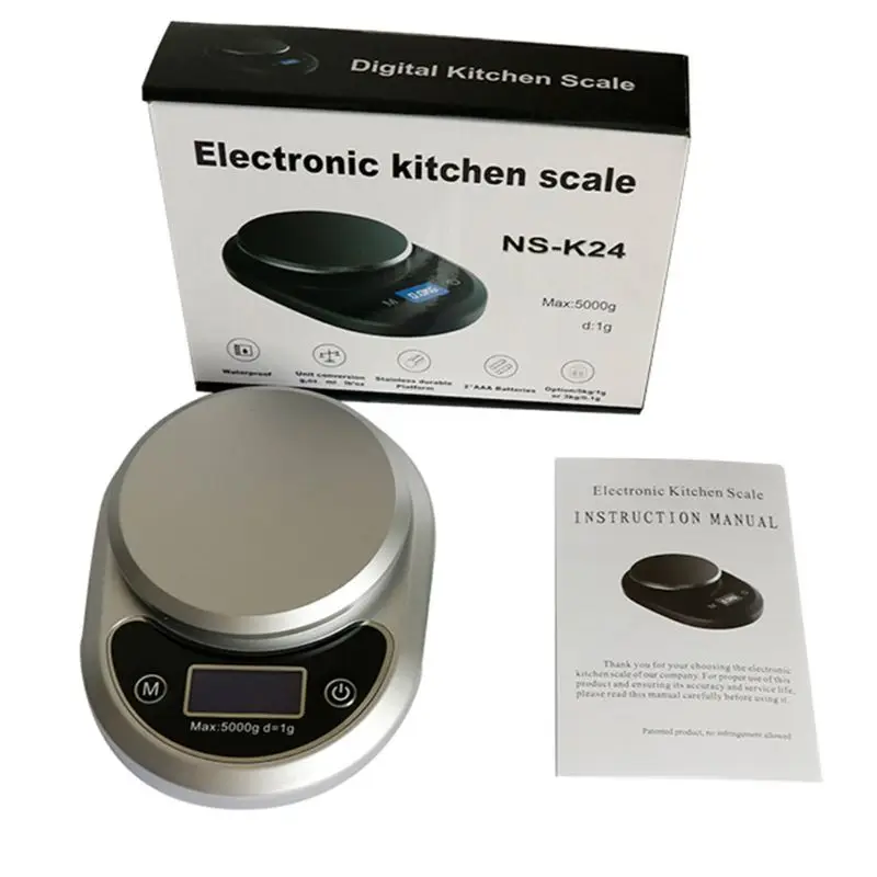 

Kitchen Milligram Weighing Stainless Steel Digital Electronic Scale for Househod K3KD
