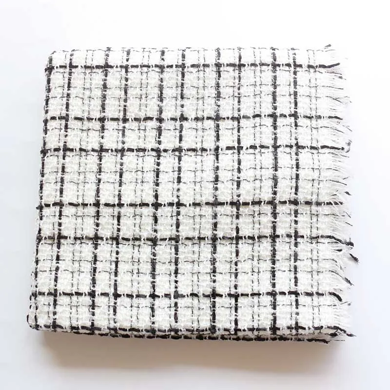 Новый брендовый шарф для женщин зимний полосатый кашемировый большой с рисунком