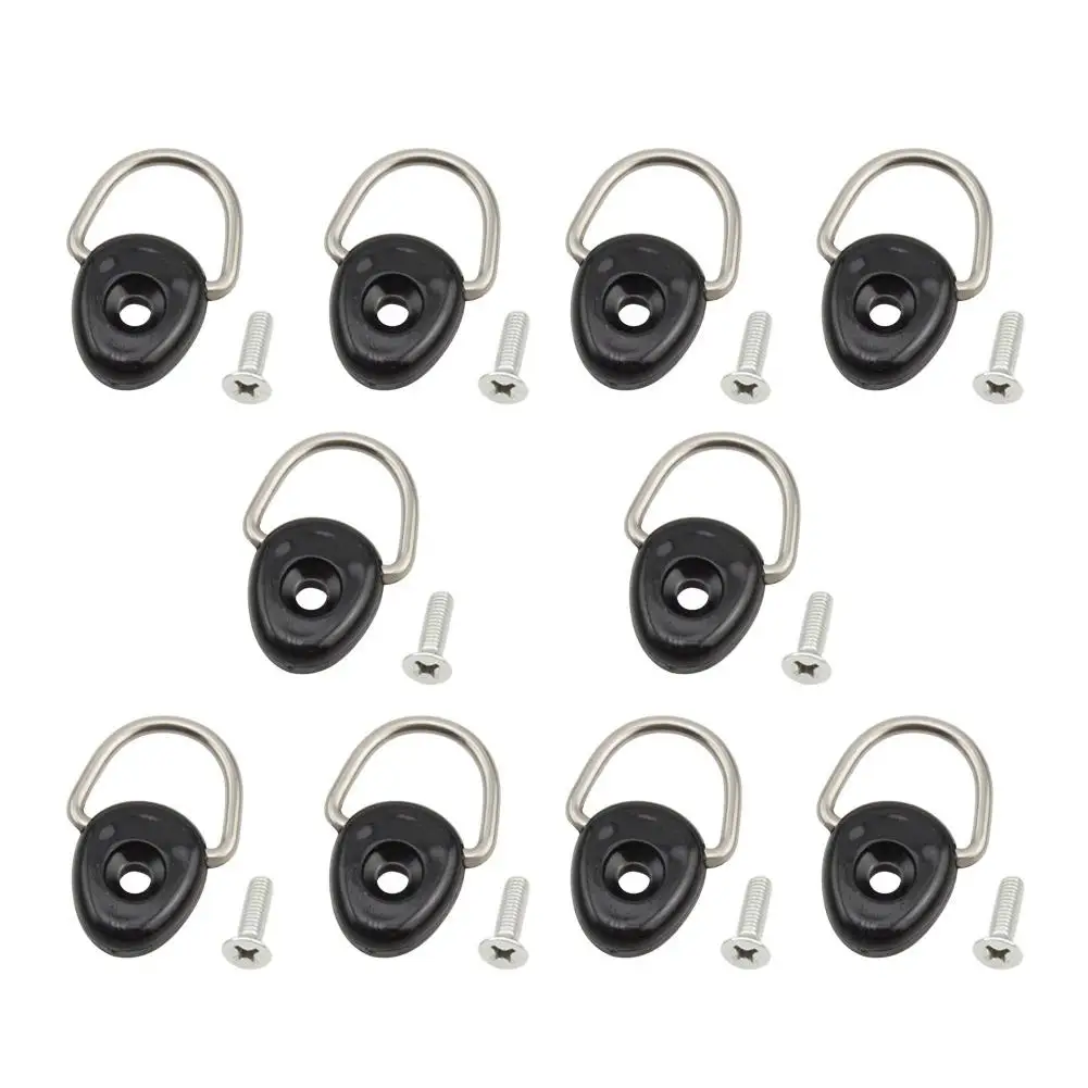 Круглая D-образная Пряжка Для Каяка 2 шт. эластичная веревка тянущаяся для рыбалки