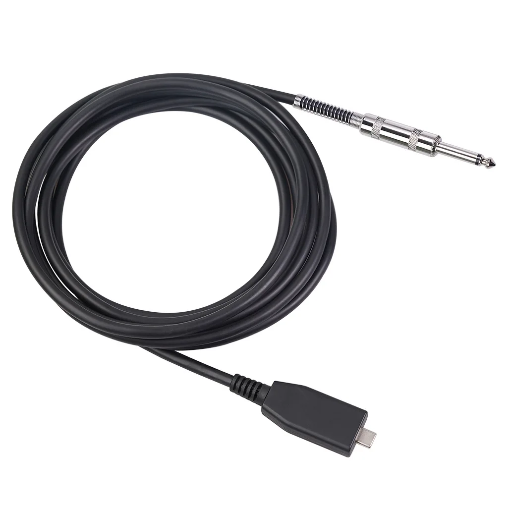

Type-C To 6.35mm Guitar Recording Cable For High Quality Recording Guitar Recording Cable TY48S