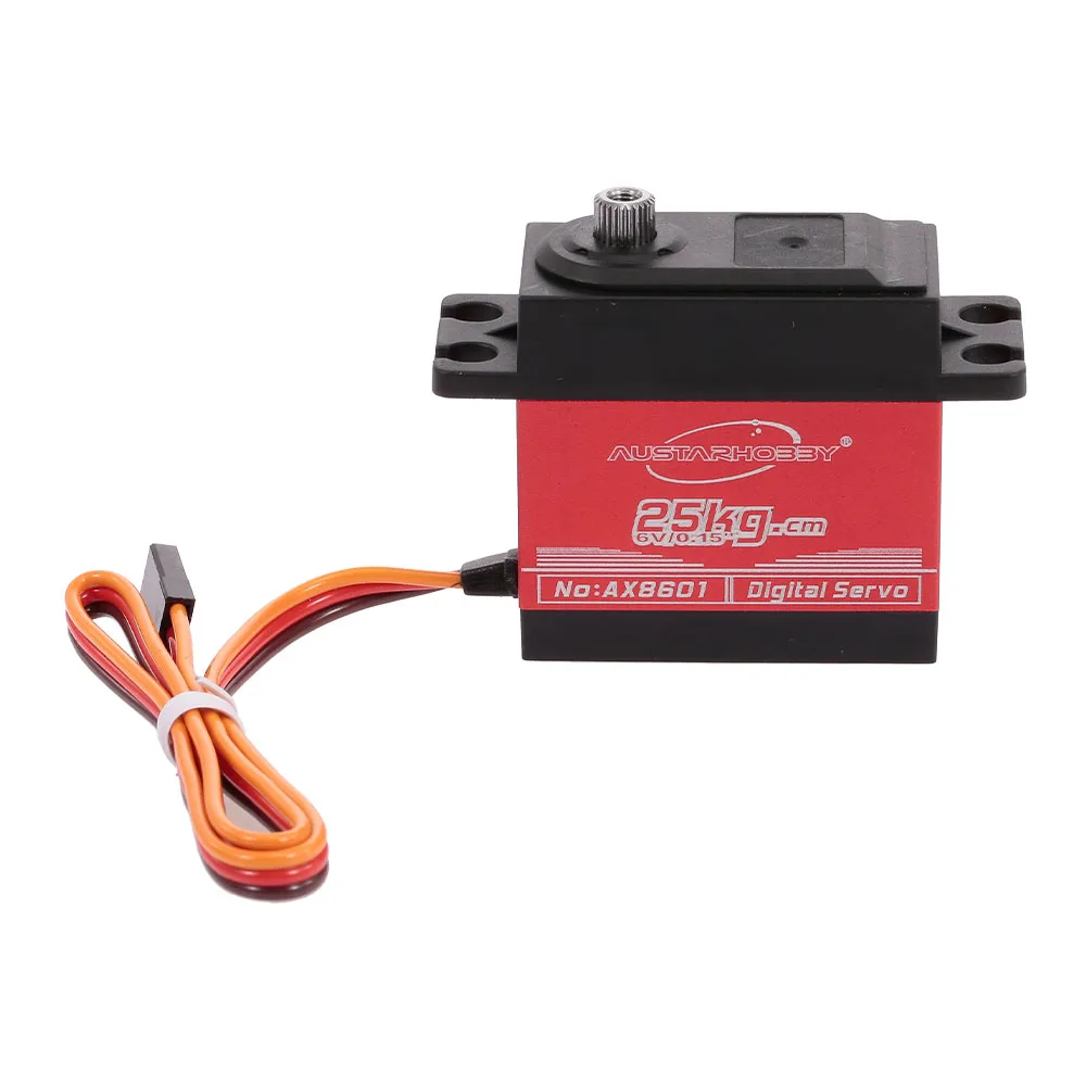 Цифровой сервопривод AX8601 25 кг металлическая шестерня высокий крутящий момент