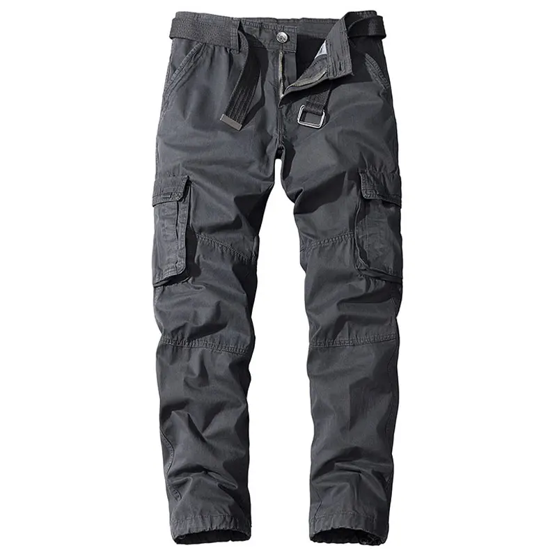 Брюки карго мужские хлопковые повседневные тактические штаны в стиле милитари