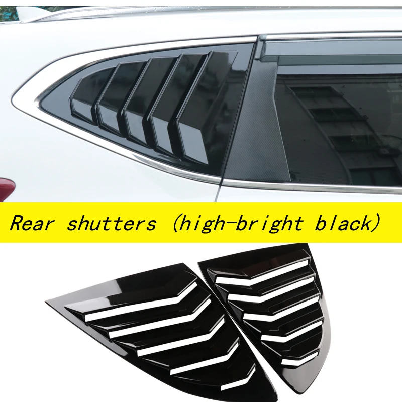 

For 17-19 Honda new CRV Haoying modified special rear window shutters CRV rear triangle window decoration
