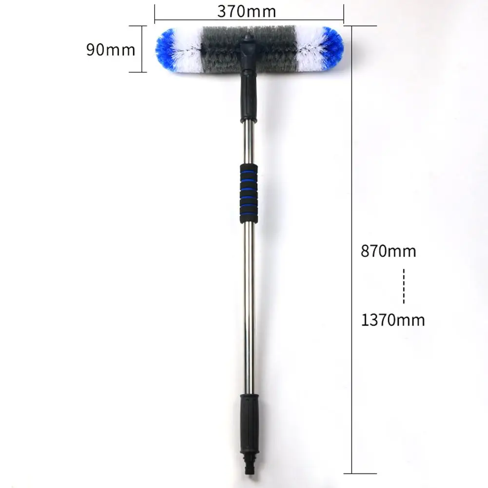 

Pool Brush Pool Cleaning Brush With Stainless Steel Telescopic Handle Household Pool Scrubber Brush For Pool Daily Cleaning