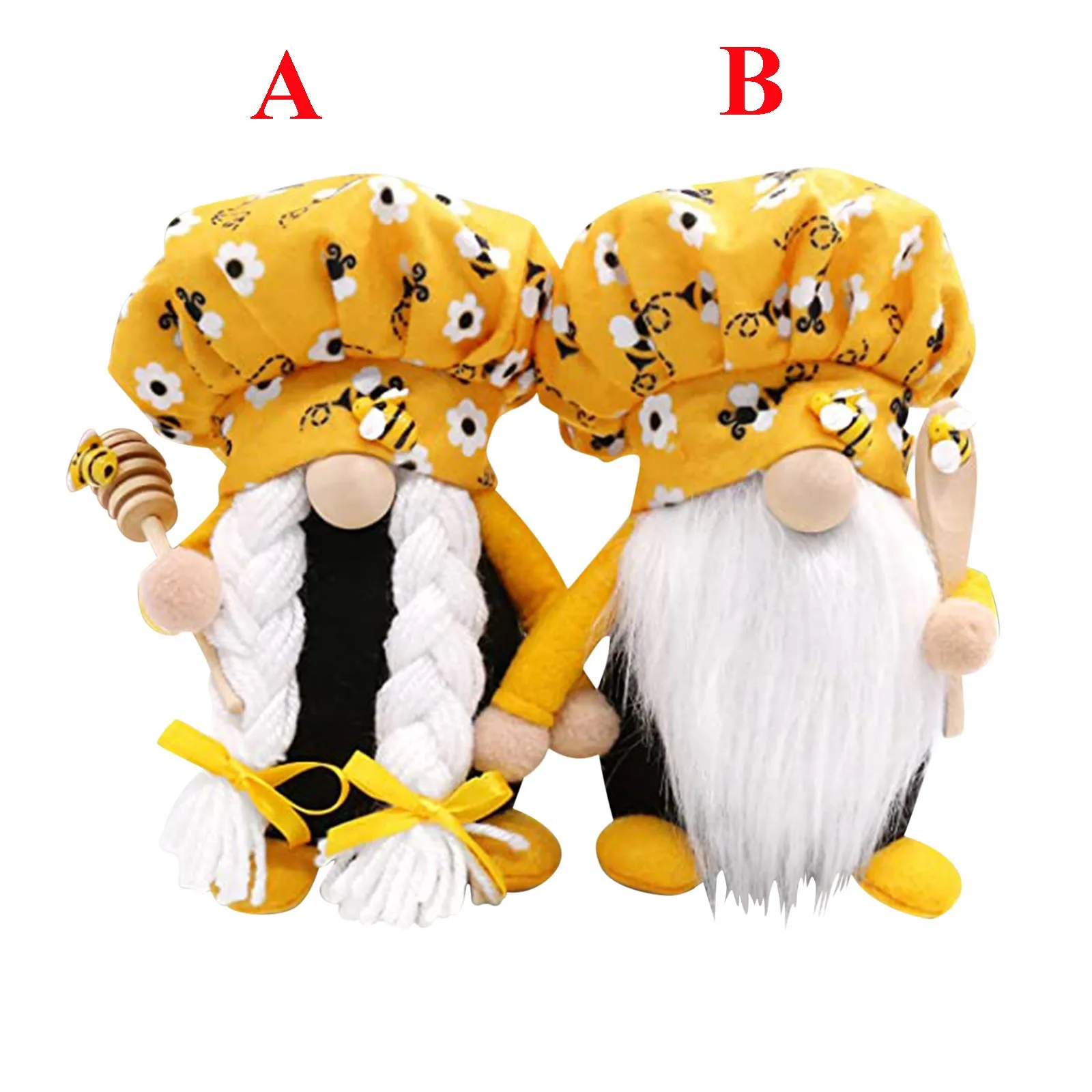 Пасхальная пчела плюшевая безлицевая кукла Gonk карликовый декор подарки