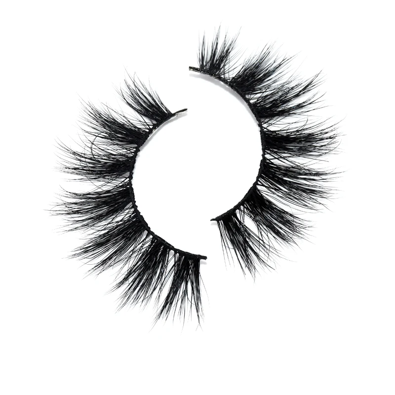 Объемные натуральные норковые ресницы накладные ручной работы Толстые вьющиеся