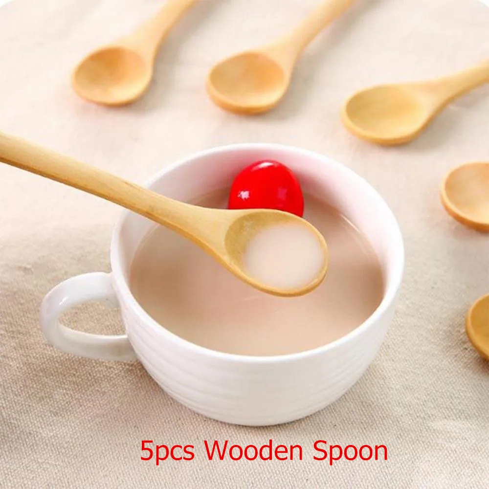 Ароматизатор Совок деревянный сахар инструмент Аксессуары соль ложка с длинной