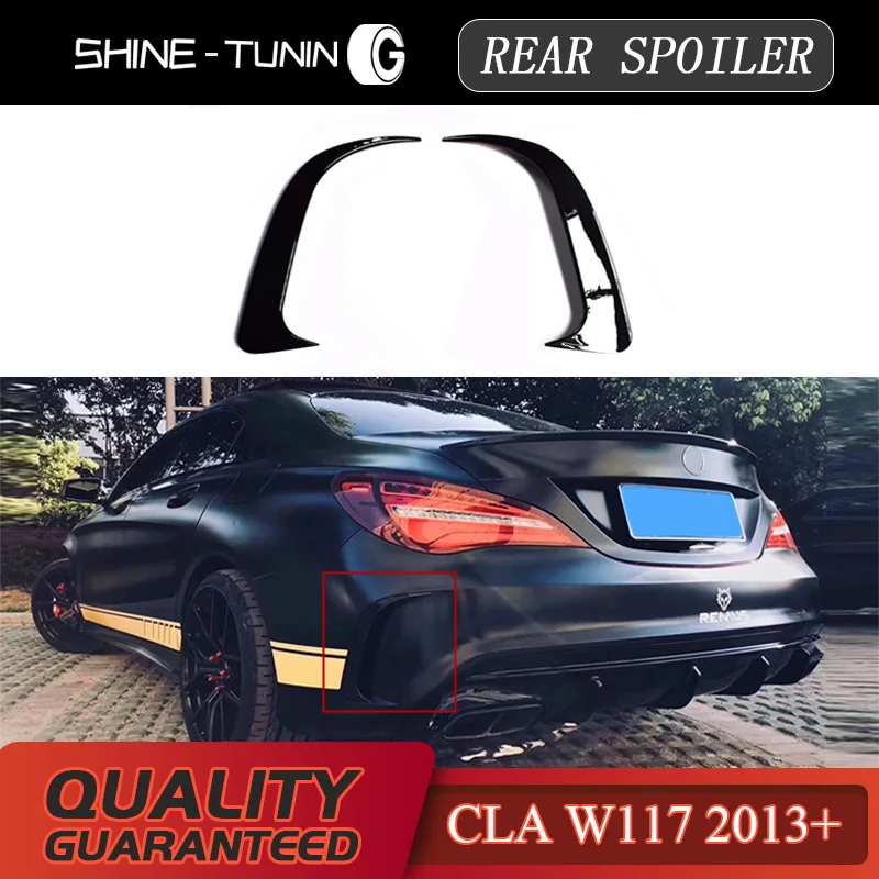 Спойлер для CLA class W117 спойлер заднего бампера CLA200 CLA250 CLA220 с спортивным бампером 2013