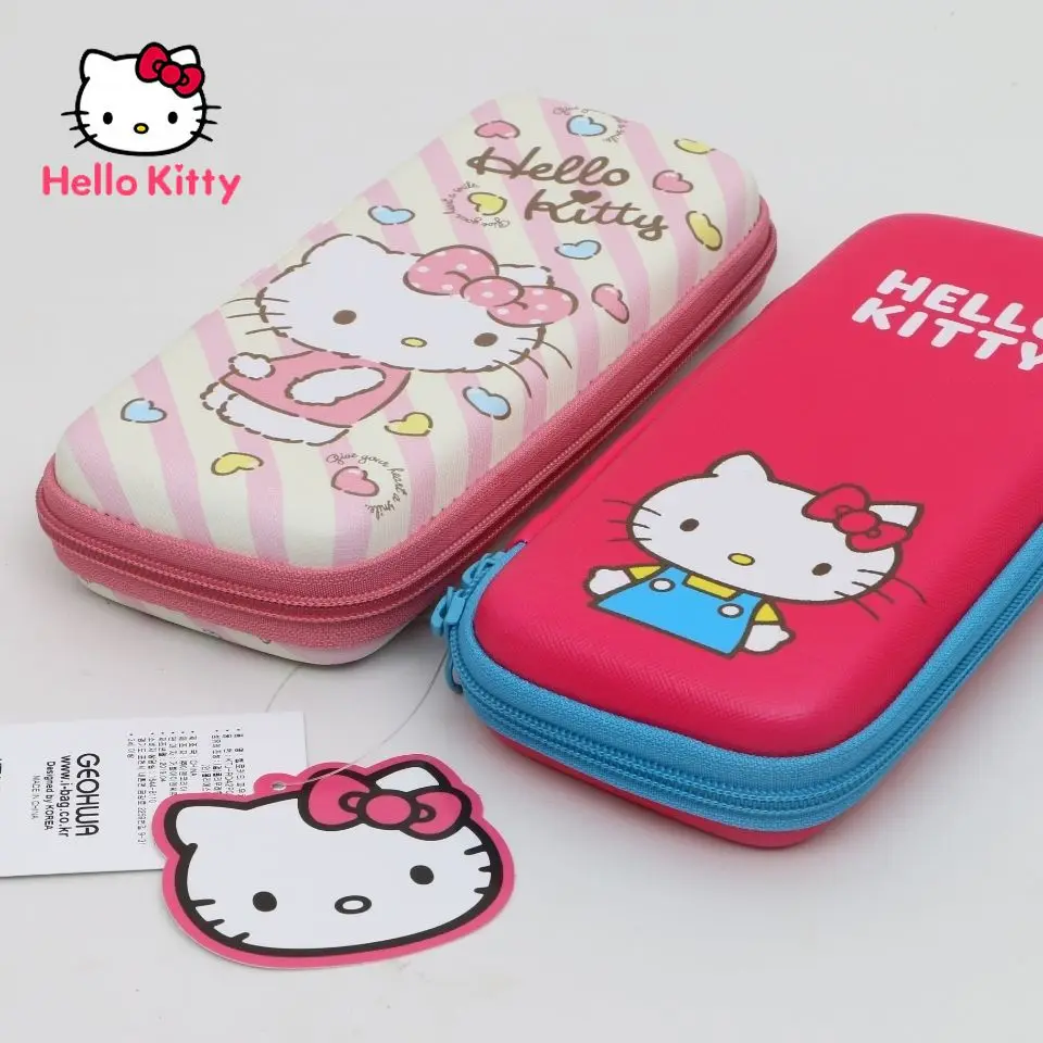 

Hello Kitty Cute Cartoon Creative Pencil Case Pink Stationery Box