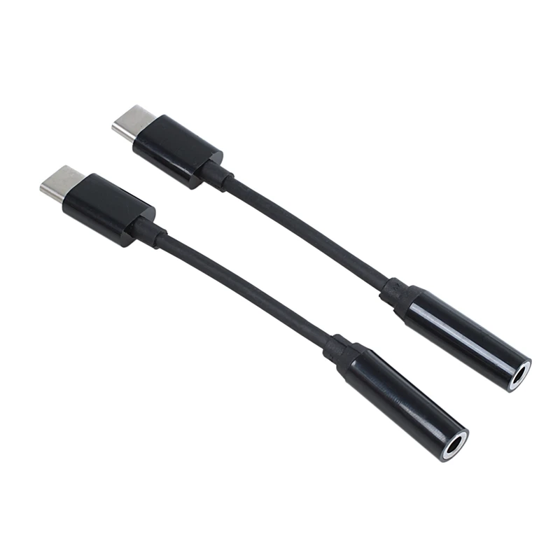 

Адаптер для наушников с разъемом USB C-3,5 мм, штекер типа C-3,5 мм, гнездо AUX Jack, стерео преобразователь для наушников, совместим с Mot